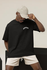 Black Oversized Creatine Gym T-Shirt